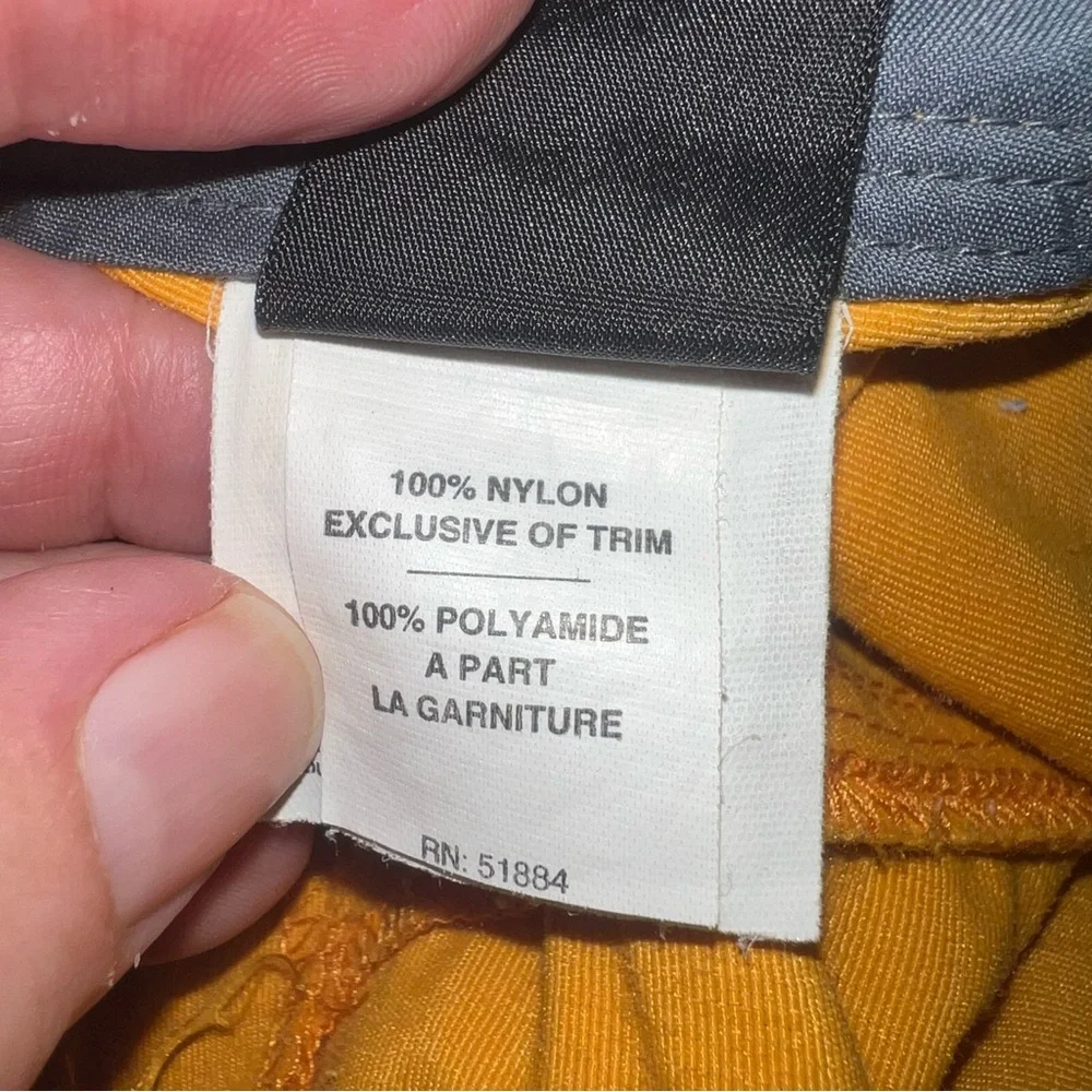 Rare Patagonia Vintage Yellow Orange Board Shorts Swim Trunks Board Short Sz 35